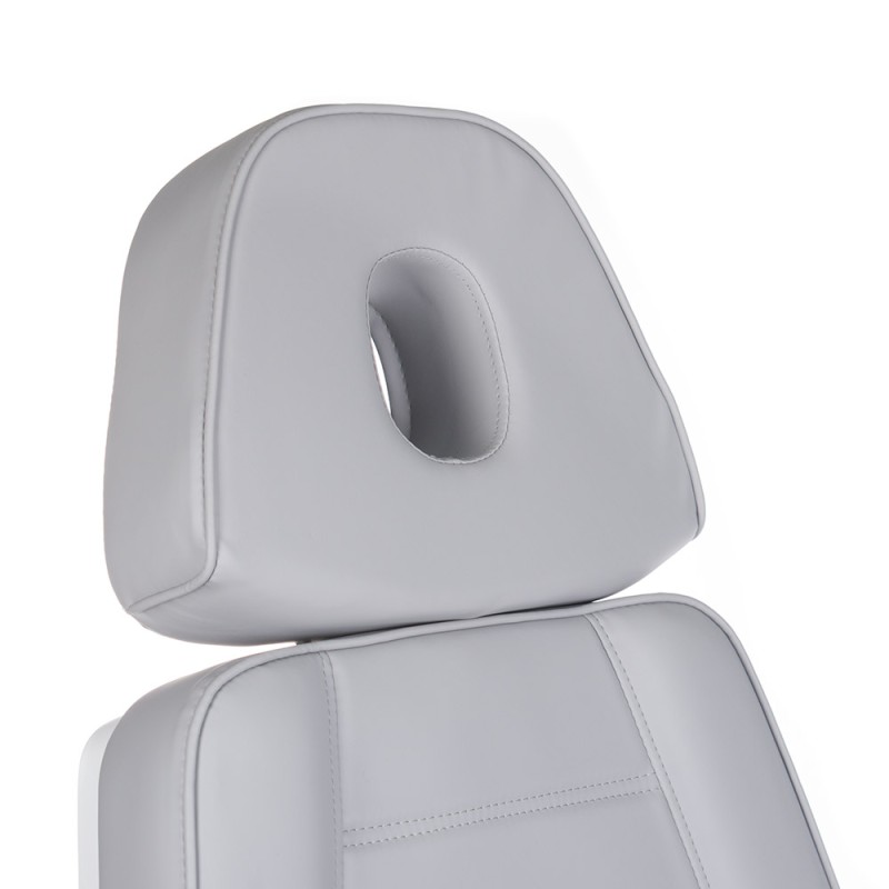 Fotel kosmetyczny elektr LUX BW-273B Jasny Szary -Fotele kosmetyczne elektryczne- 