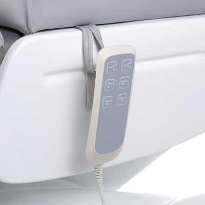 Fotel kosmetyczny elektr LUX BW-273B Jasny Szary -Fotele kosmetyczne elektryczne- 