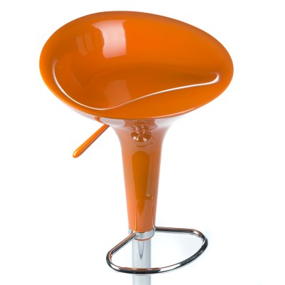 Orange bar stool Expert Series