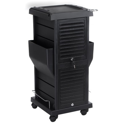 Pomocnik fryzjerski z żaluzją NG-ST006 Czarny -Pomocniki fryzjerskie- 