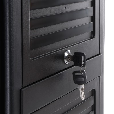 Pomocnik fryzjerski z żaluzją NG-ST006 Czarny -Pomocniki fryzjerskie- 