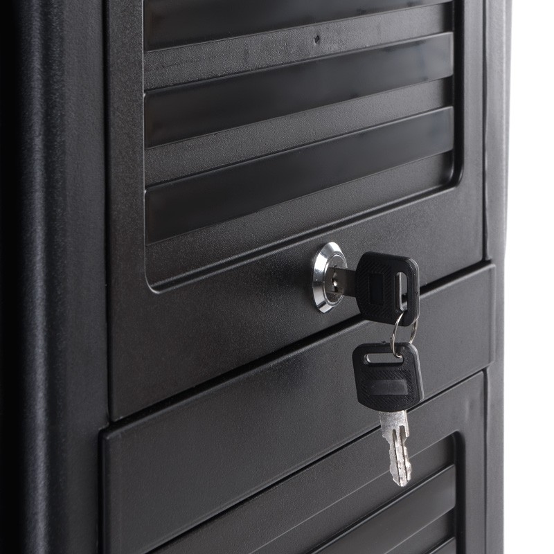 Pomocnik fryzjerski z żaluzją NG-ST006 Czarny -Pomocniki fryzjerskie- 