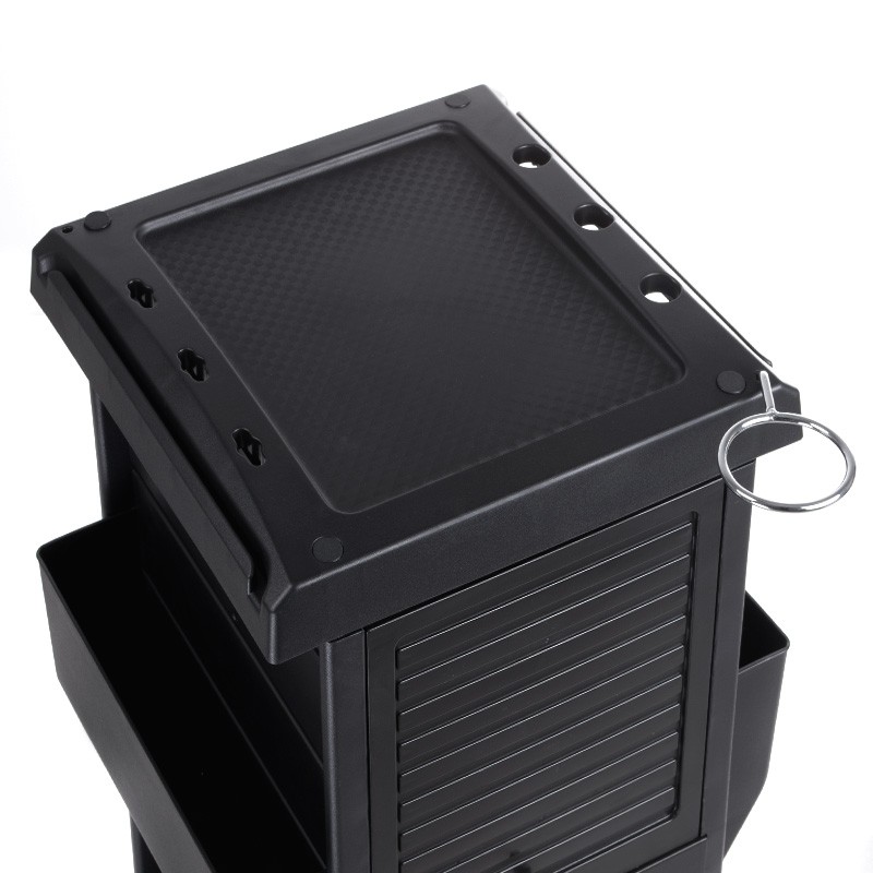 Pomocnik fryzjerski z żaluzją NG-ST006 Czarny -Pomocniki fryzjerskie- 