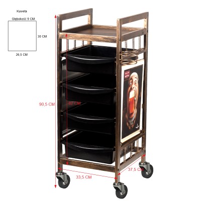 GABBIANO POMOCNIK FRYZJERSKI 8-139 -Pomocniki fryzjerskie- 