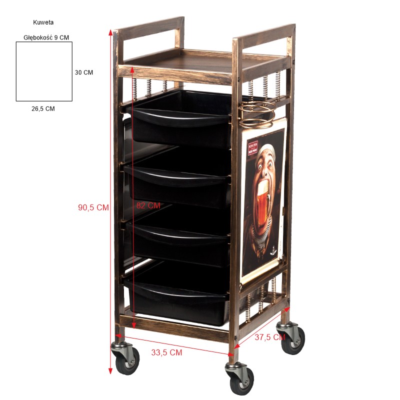 GABBIANO POMOCNIK FRYZJERSKI 8-139 -Pomocniki fryzjerskie- 