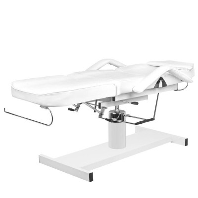 White hydraulic cosmetic chair rocker