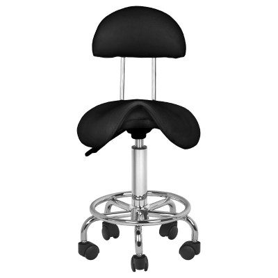 TABORET KOSMETYCZNY 6001 CZARNY -Taborety kosmetyczne i hokery- 