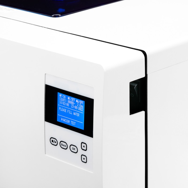 Lafomed 12L Klasa B autoklaw drukarka