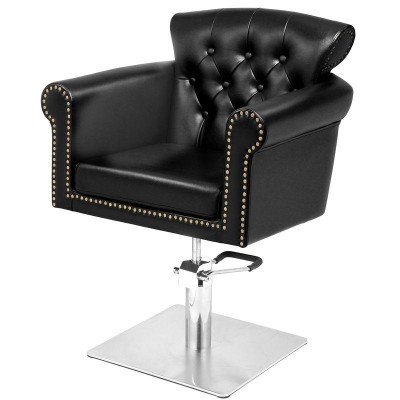 Gabbiano fotel fryzjerski Berlin czarny -Meble fryzjerskie- 