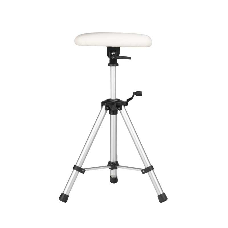 Srebrny stołek do pedicure Zaffiro 301 Alu