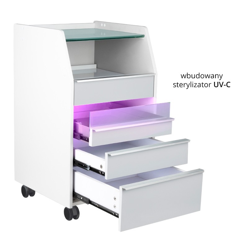 POMOCNIK PODOLOGICZNY 984 SZARY -Stoliki kosmetyczne- 