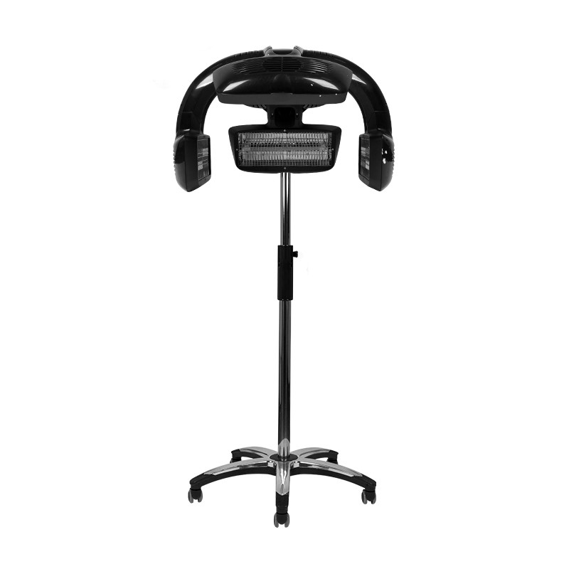 Black standing salon infrared dryer