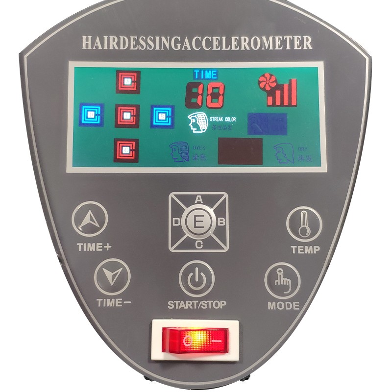 Black standing salon infrared hairdryer