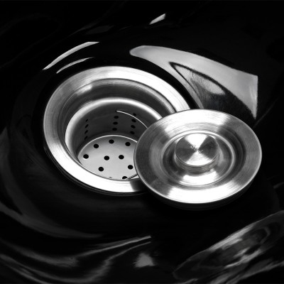 Gabbiano myjnia fryzjerska Lille - złoto czarna -Myjnie fryzjerskie- 