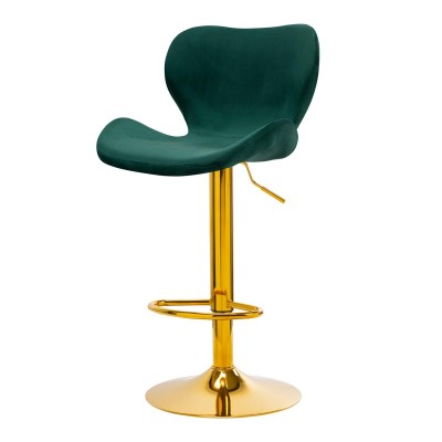 4Rico Hoker barowy QS-B15 aksamit zielony -Recepcje- 