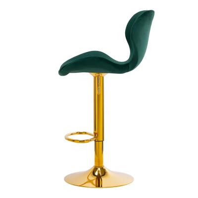 4Rico Hoker barowy QS-B15 aksamit zielony -Recepcje- 