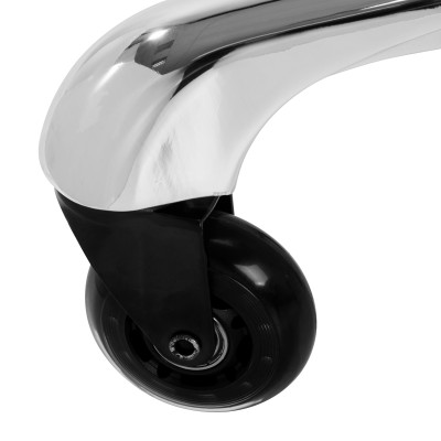 Gabbiano taboret Fine Silver -Hokery fryzjerskie- 