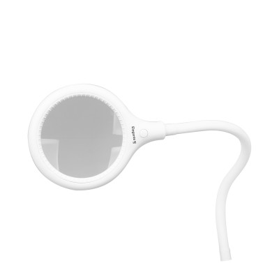 Lampa lupa Elegante 2014-2r 30 led smd 5d z podstawką i klipsem na biurko -Lampy kosmetyczne, lampy lupy - 