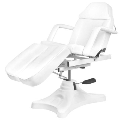 Fotel kosmetyczny hyd. A 234C pedi biały -Fotele kosmetyczne- 