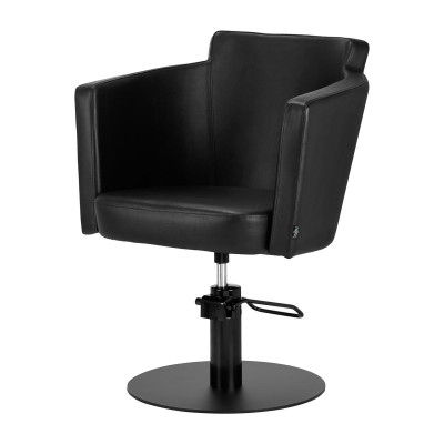 Gabbiano Fotel fryzjerski Roma czarny -Meble fryzjerskie- 