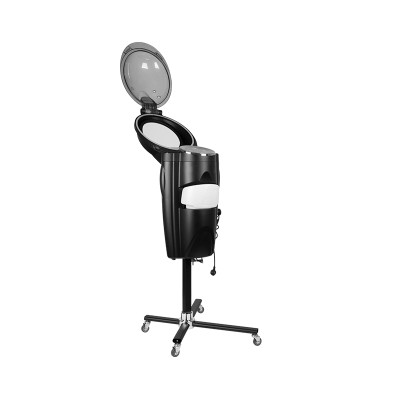 Gabbiano sauna fryzjerska stojąca czarna z aktywnym ozonem -Sauny fryzjerskie- 