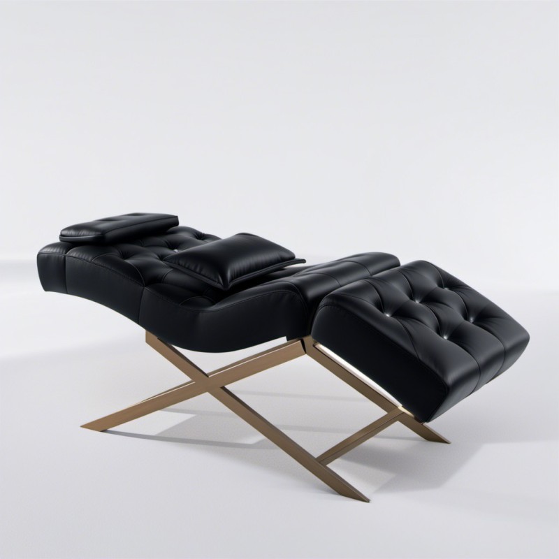 Fotel Kosmetyczny Do Rzęs Loft Royal Double -Łóżka kosmetyczne- 