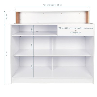 Gabbiano recepcja Pearl biała -Recepcje- 