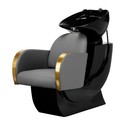 Gabbiano myjnia fryzjerska Malaga złoto szara -Myjnie fryzjerskie- 