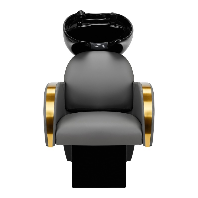 Gabbiano myjnia fryzjerska Malaga złoto szara -Myjnie fryzjerskie- 