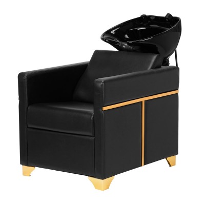 Gabbiano myjnia fryzjerska Toledo złoto czarna / czarna -Myjnie fryzjerskie- 