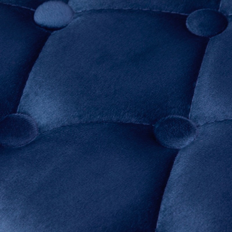 4Rico Krzesło QS-OF213G aksamit granatowe -Hokery- 