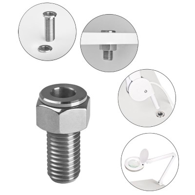 Uchwyt lampy-lupy tube inox -Lampy kosmetyczne- 