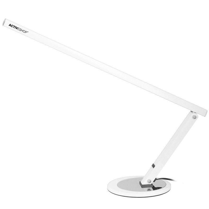 Lampa na biurko Slim led biała -Lampy- 