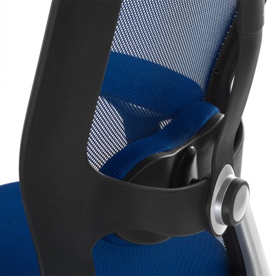 Fotel ergonomiczny CorpoComfort BX-4147 Niebieski -Fotele biurowe- 