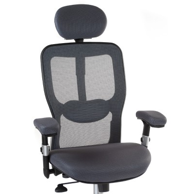 Fotel ergonomiczny CorpoComfort BX-4147 Szary -Fotele biurowe- 