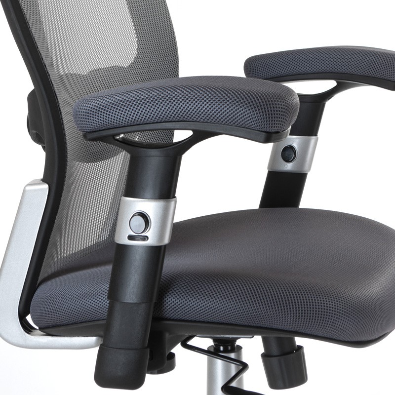 Fotel ergonomiczny CorpoComfort BX-4147 Szary -Fotele biurowe- 