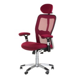 Fotel ergonomiczny CorpoComfort BX-4147 Czerwony -Fotele biurowe- 