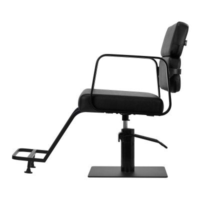 Czarny fotel fryzjerski Porto