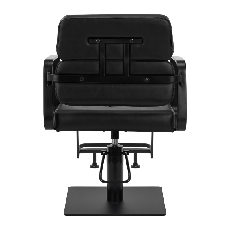Black Porto salon barber chair