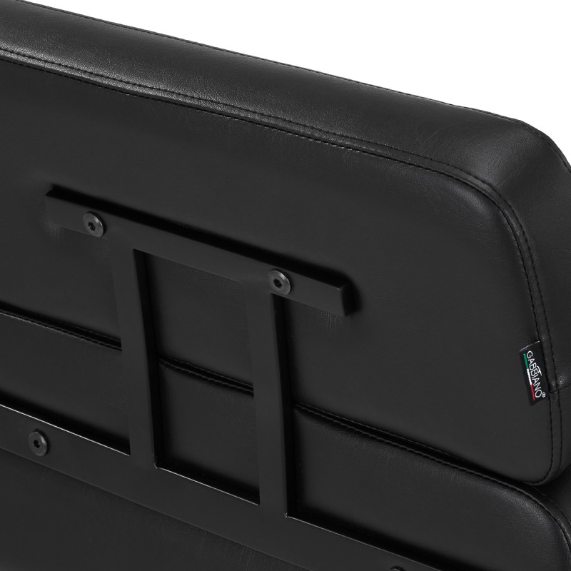 Black Porto salon barber chair