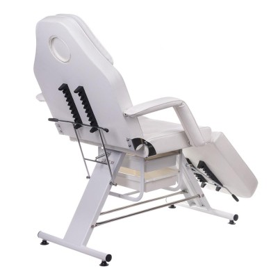 Fotel kosmetyczny z kuwetami BW-262A szary -Fotele kosmetyczne standardowe- 