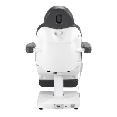 Fotel do zabiegów kosmetycznych w kolorze szarym Zaffiro.