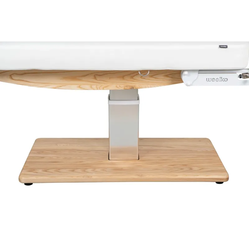 Szczegóły podgrzewanego materaca i zagłówka