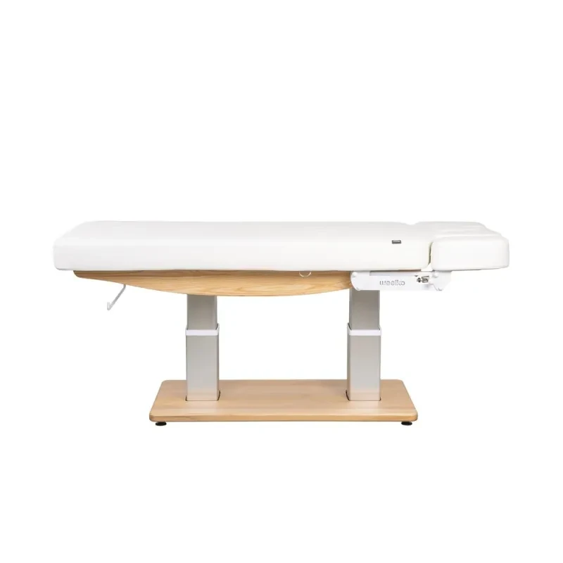 Drewniana podstawa leżanki kosmetycznej