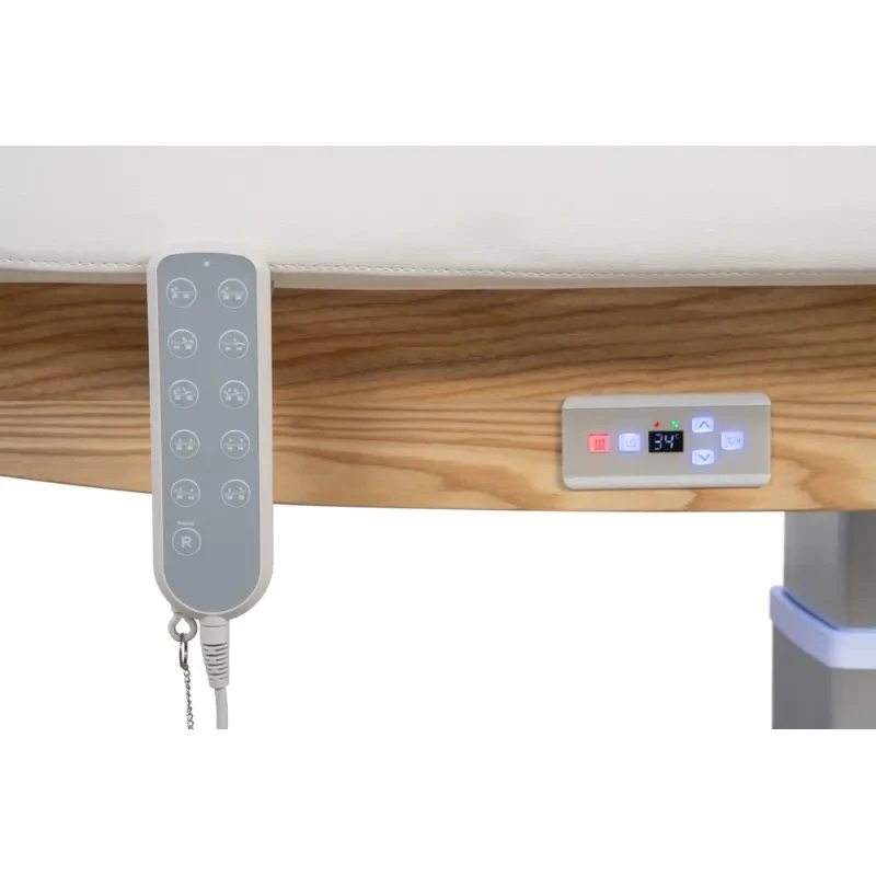 Tył leżanki kosmetycznej elektrycznej