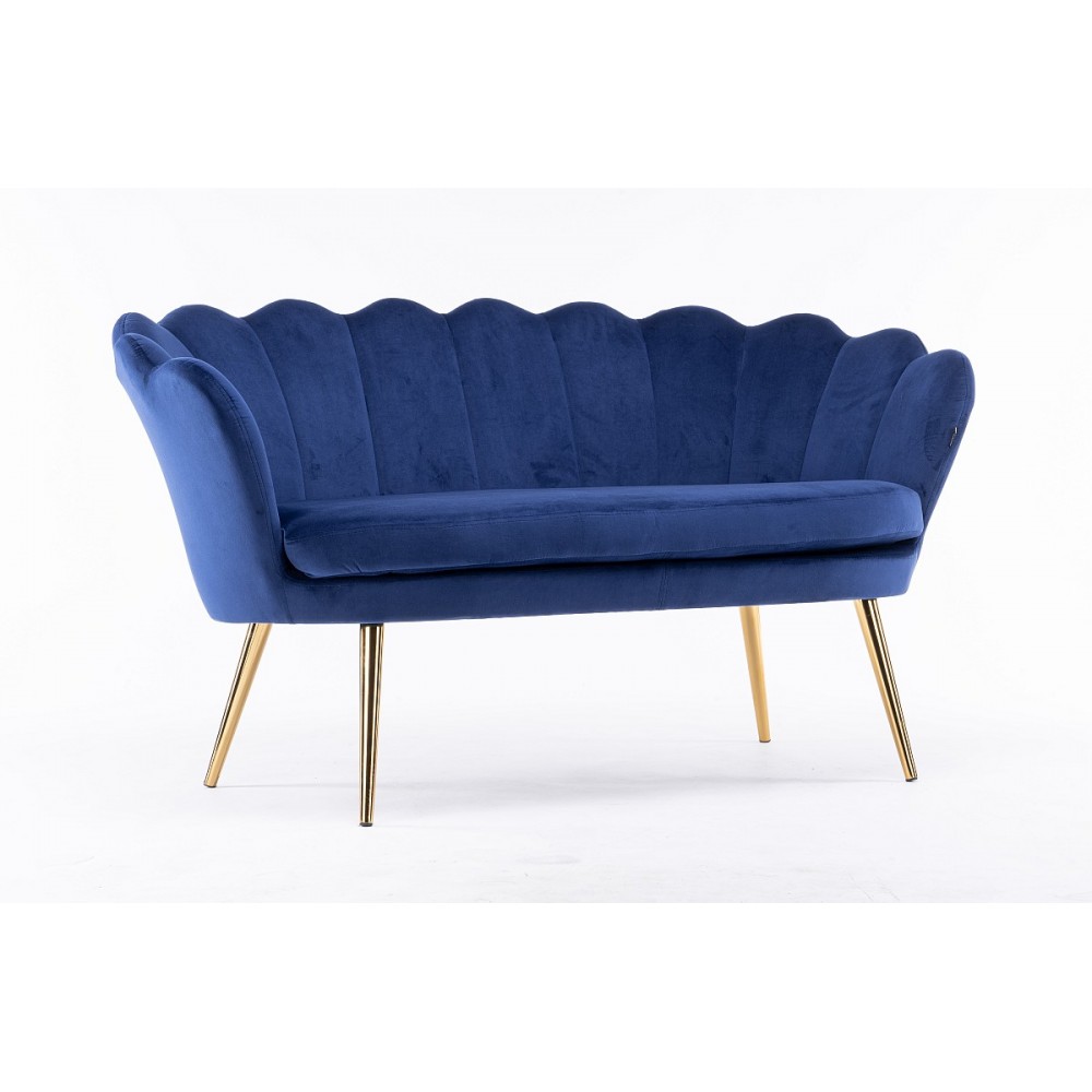 sofa niebieska