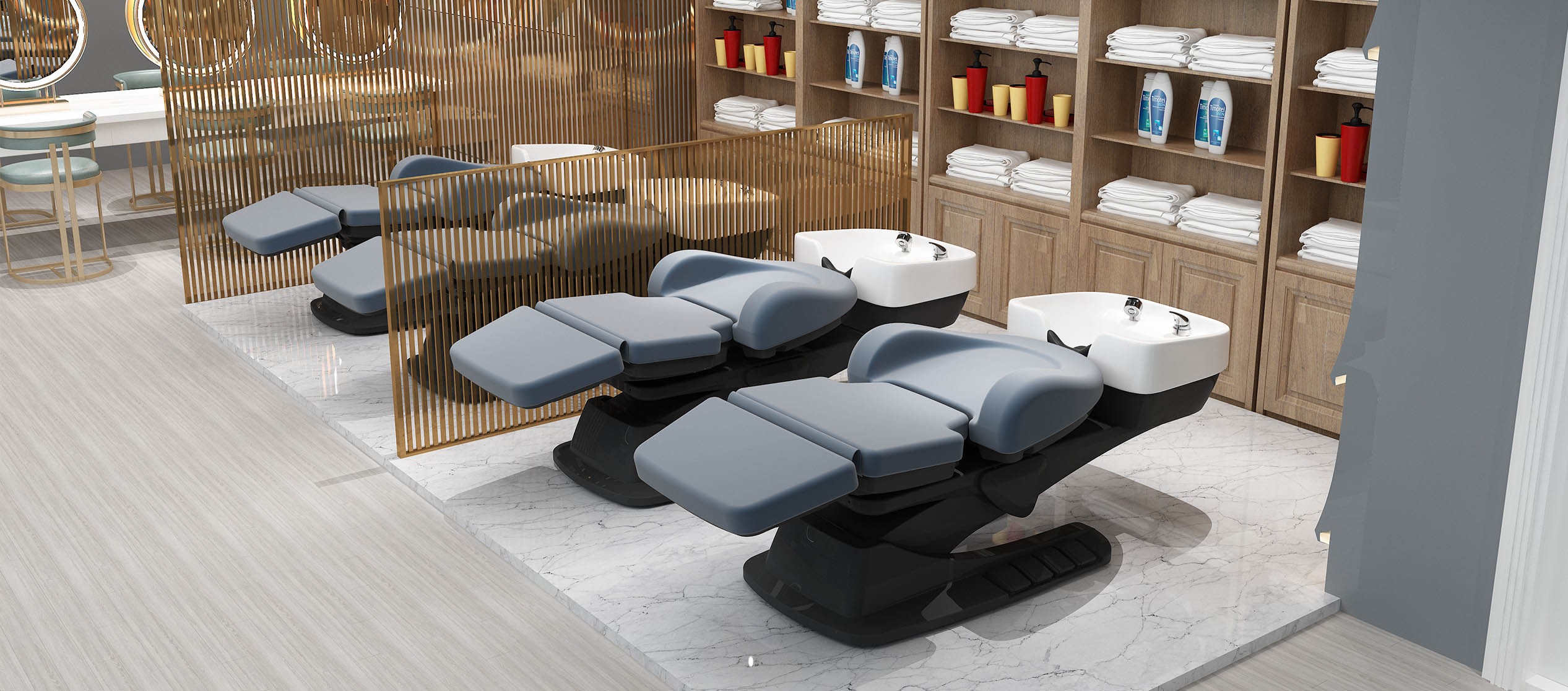 Elektryczna myjnia fryzjerska trychologizna - na co zwrócić uwagę.