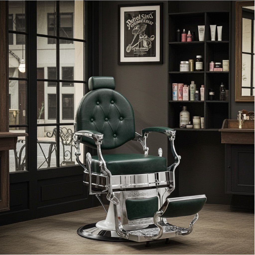 Najważniejsze cechy dobrego fotela barberskiego
