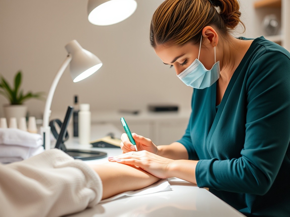 Przewodnik po krzesłach kosmetycznych dla stylistek manicure.