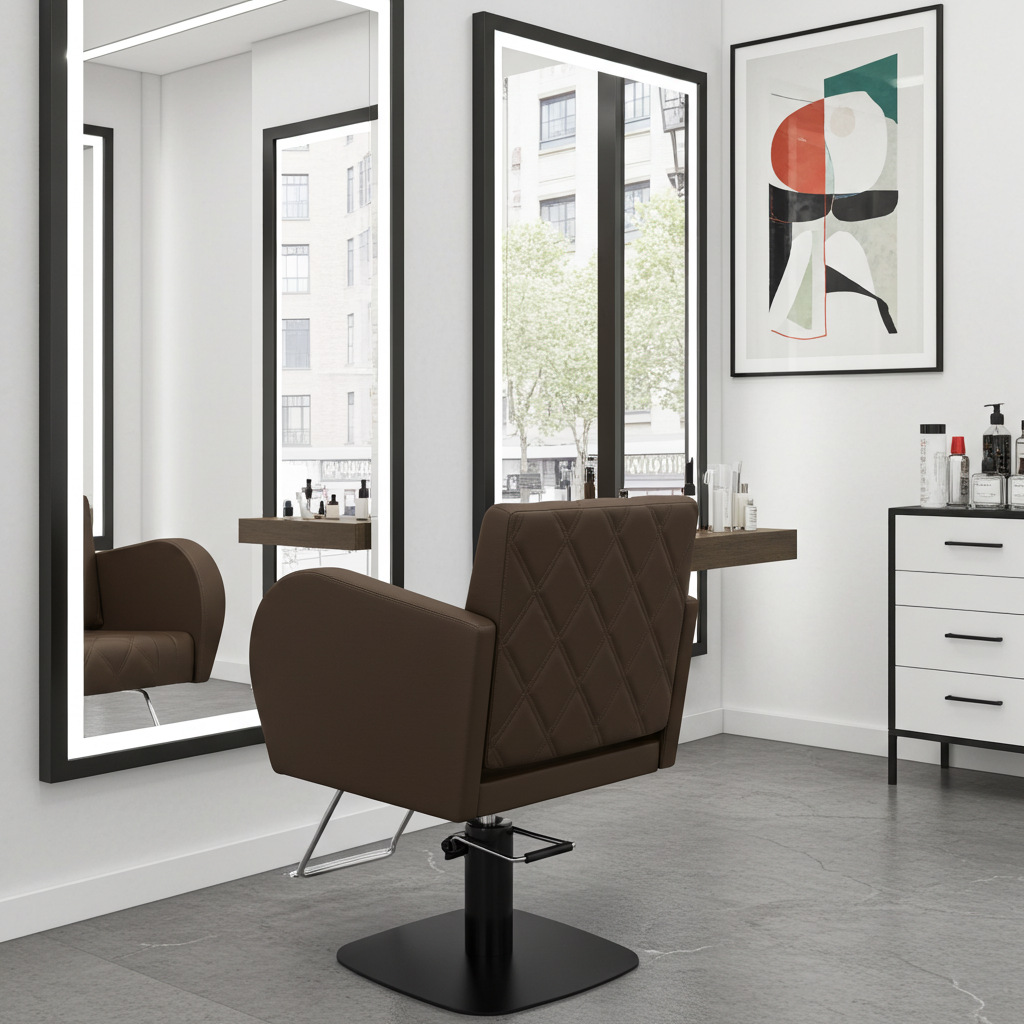 Jak dbać o tapicerkę fotela fryzjerskiego.